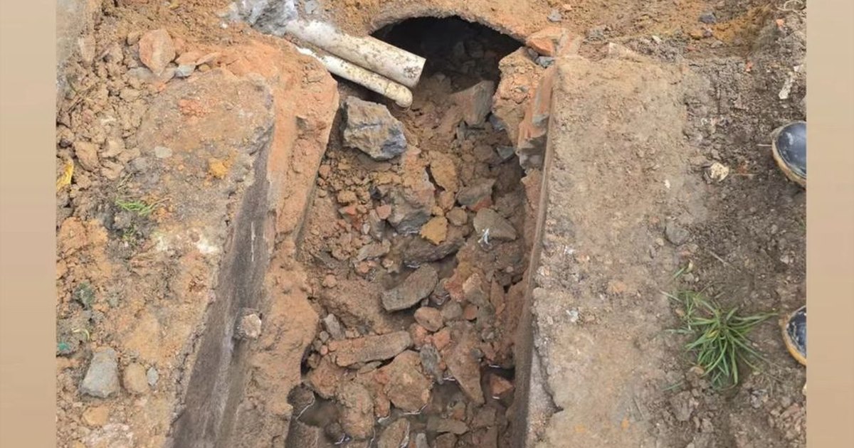 Novas imagens reforçam que ligação clandestina causou afundamento de solo em residência de Maceió