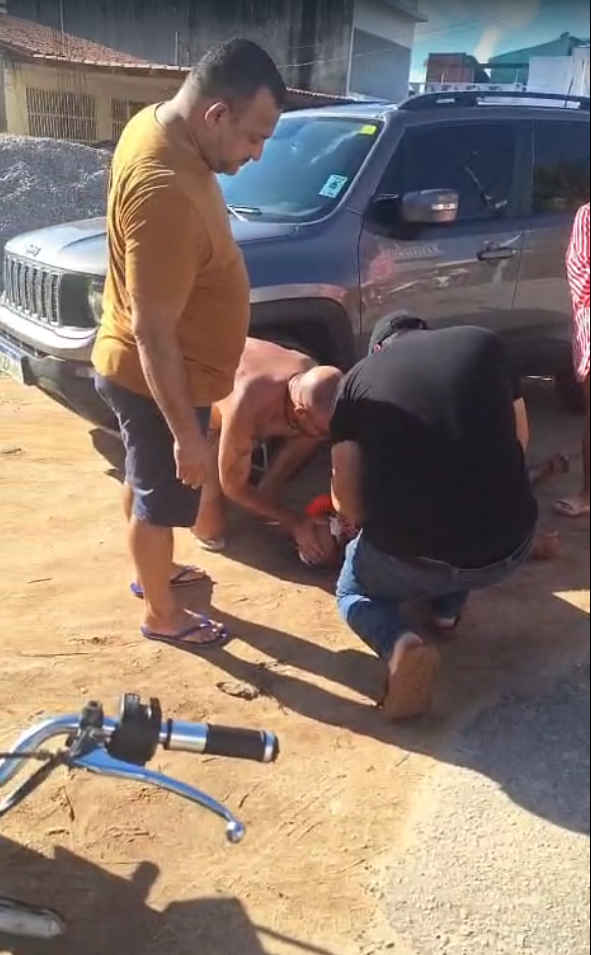 Colisão acaba com motociclista ferido em Maragogi