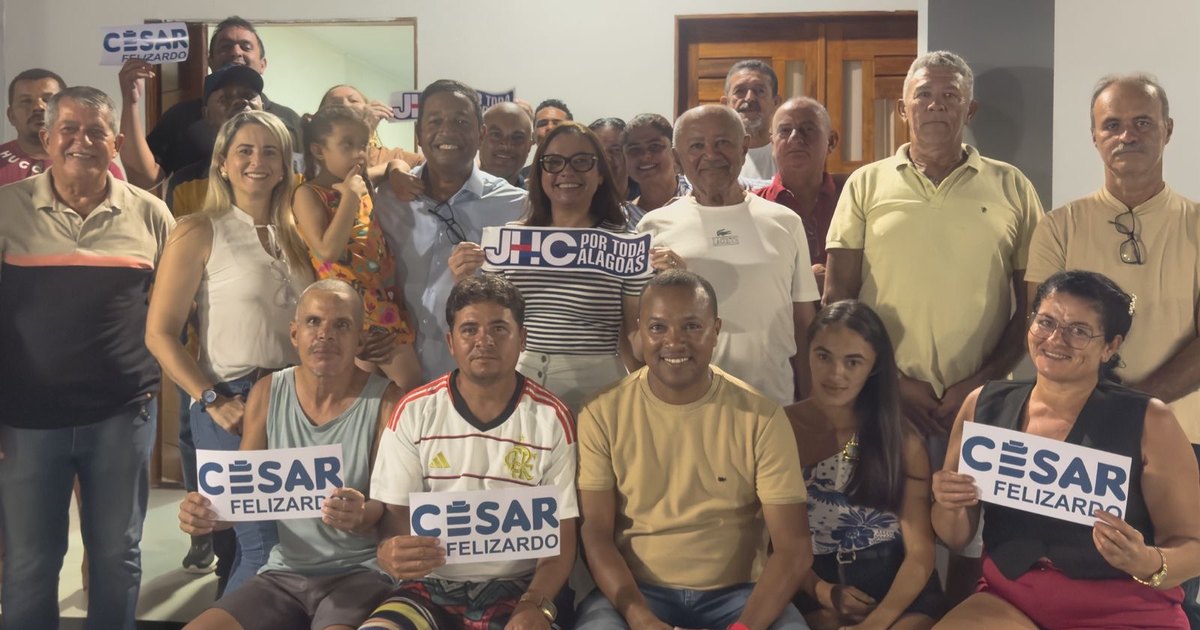 Bia Alves declara apoio a César Felizardo e reforça projeto de renovação política para Jequiá da Praia e o litoral sul de Alagoas