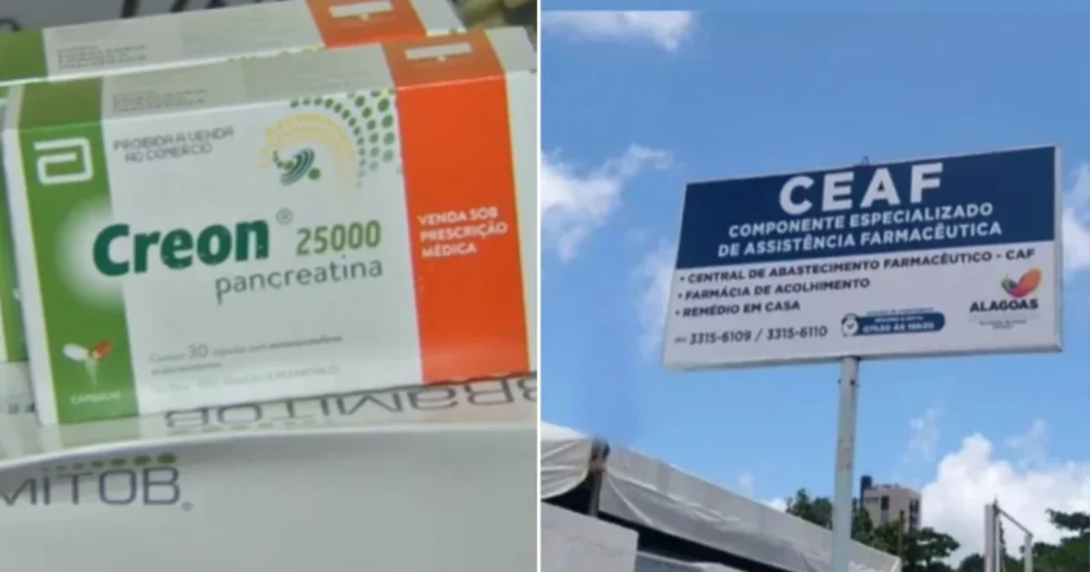 Falta de medicamento na rede estadual preocupa pacientes que dependem do Creon em Alagoas