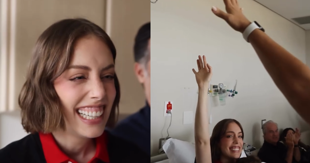 “Minha fé venceu o medo”, diz Fabiana Justus ao concluir última sessão de quimio