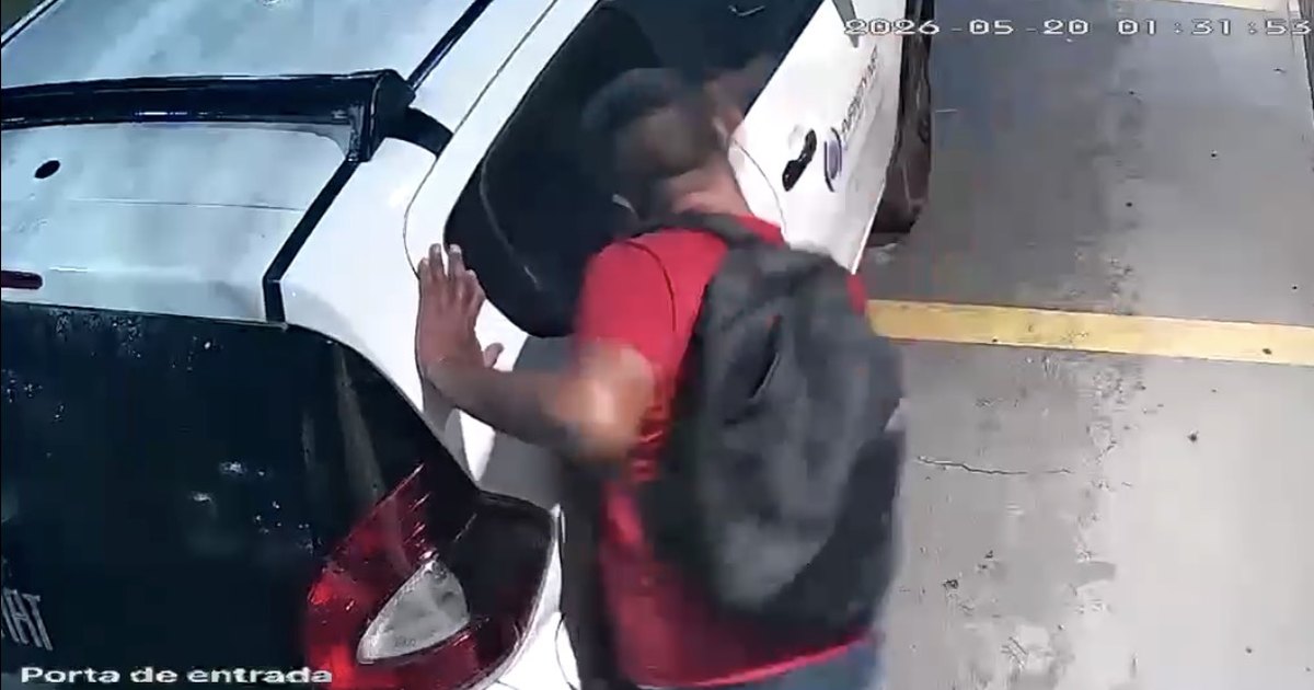 Vídeo: suspeito tenta quebrar vidro com pedra e furtar carro no Benedito Bentes