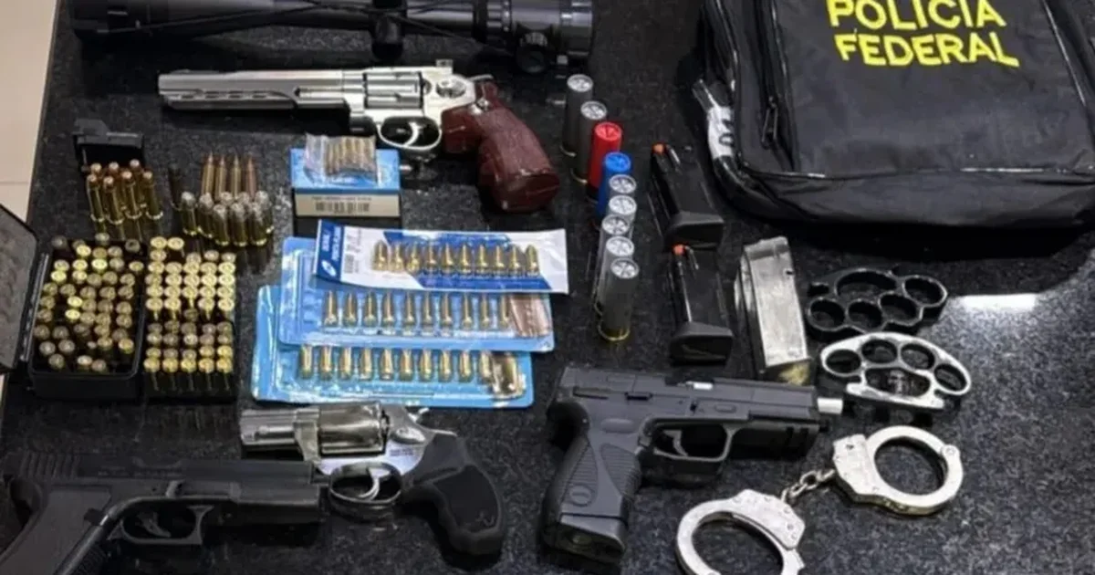 PF investiga ex-militar em esquema que trazia armas de guerra para o Brasil