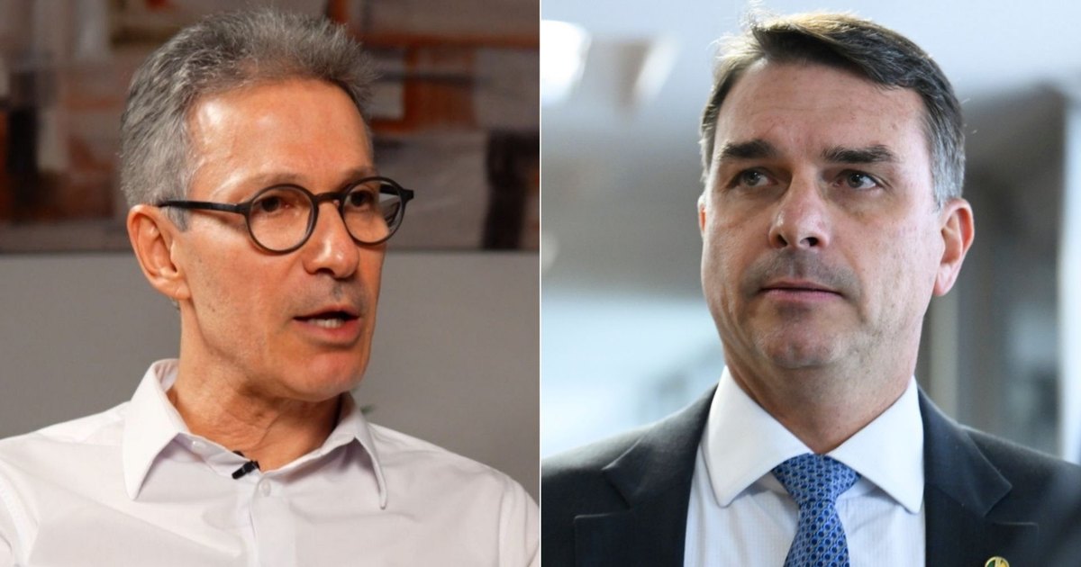 Romeu Zema mantém críticas a Flávio Bolsonaro e diz estar “muito decepcionado” após relação com Vorcaro
