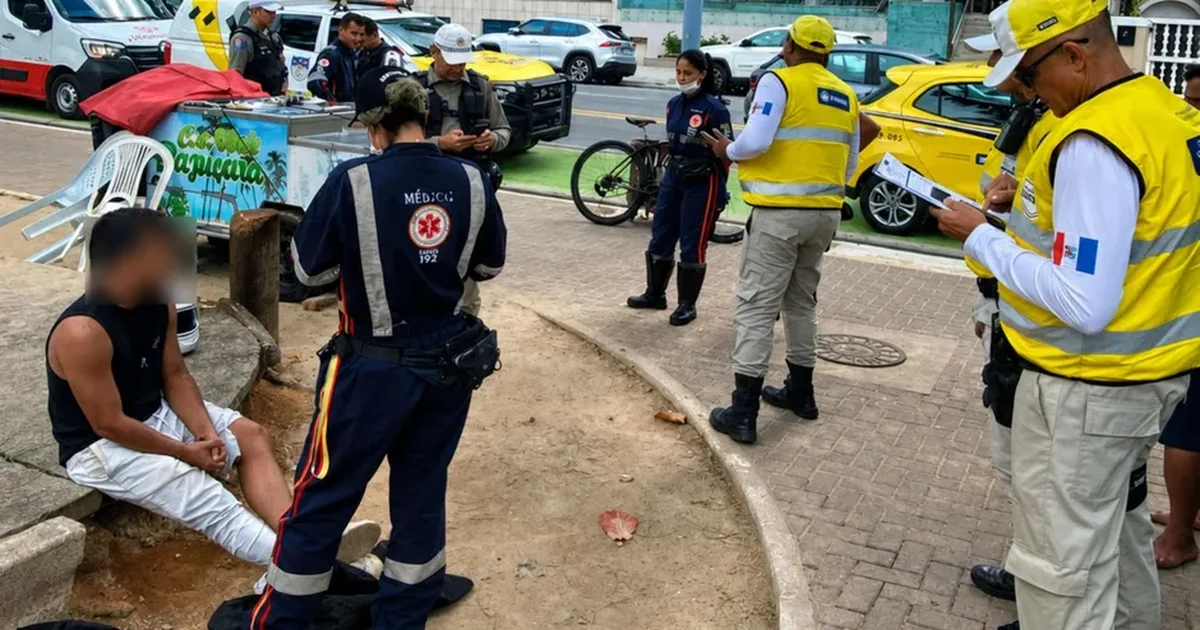 Jovem suspeito de estar embriagado atropela ciclista de 76 anos na Pajuçara e é preso