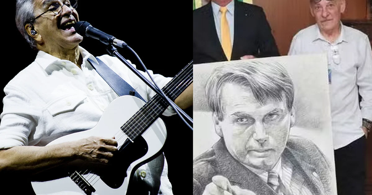 Justiça condena artista bolsonarista a indenizar Caetano Veloso por injúria