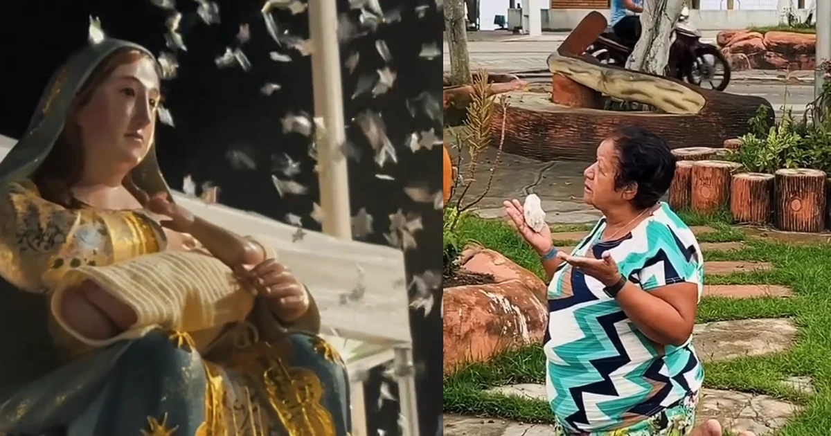 Imagem de Nossa Senhora da Graça retorna ao Pilar após mais de 30 anos desaparecida