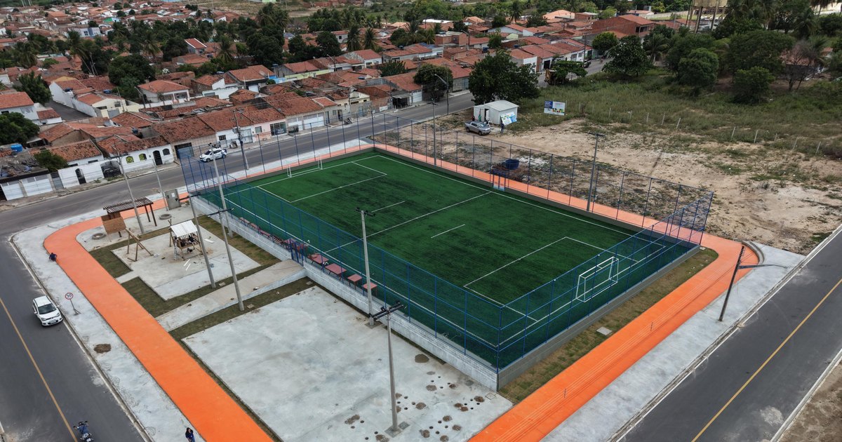 Com obras quase 100% finalizadas, Primeiro Centro Esportivo Comunitário de Delmiro Gouveia será inaugurado nos próximos dias