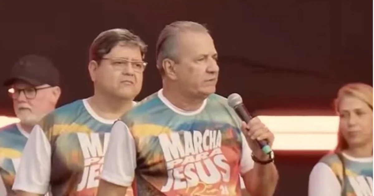 Sem Flávio, Marcha para Jesus no RJ teve discurso político de Malafaia