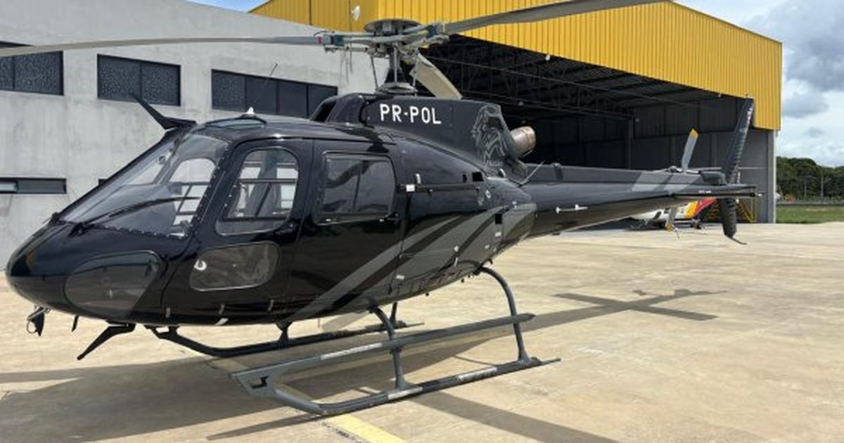 Contas em vermelho? Governo de Alagoas leiloa helicóptero da Segurança Pública com lance acima de R$ 1 milhão