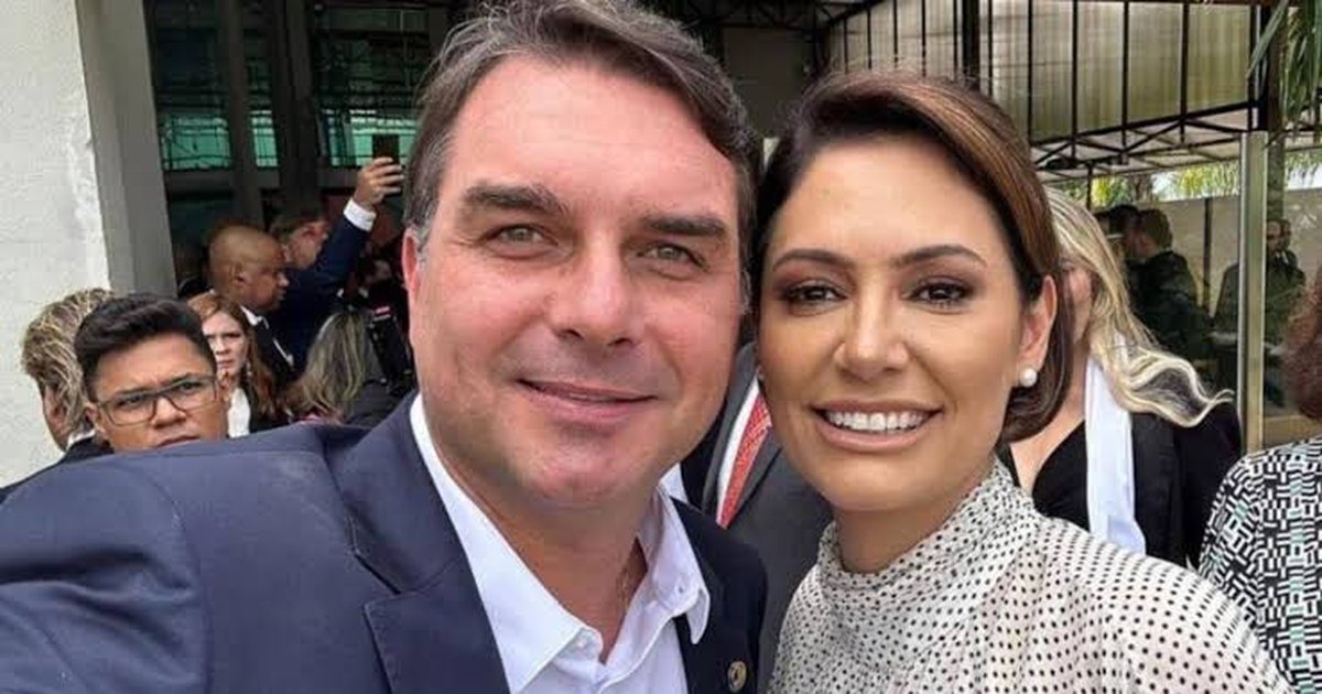 “Falou pouco”, diz irmão de Michelle sobre polêmica com Flávio Bolsonaro