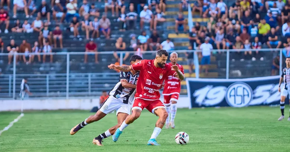 ASA empata com o Sergipe e deixa decisão da classificação em aberto na Série D