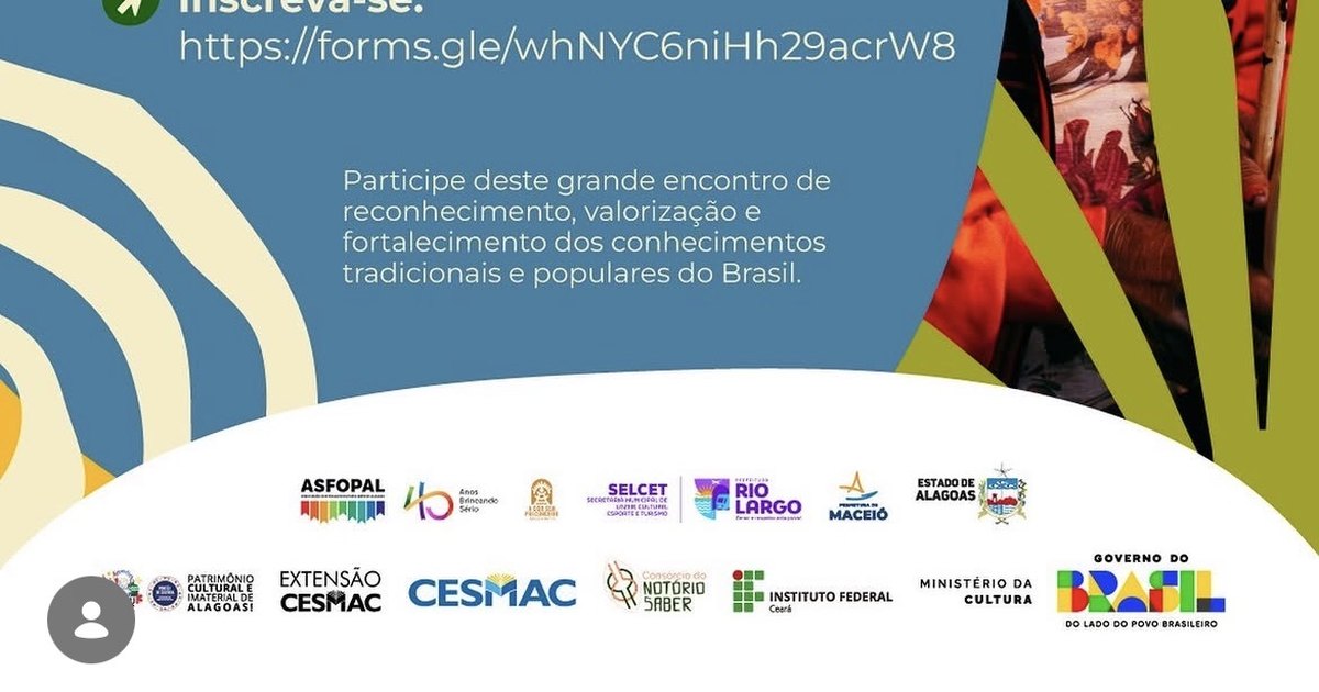 Maceió recebe encontro nacional que reúne mestres da cultura popular de todo o Brasil