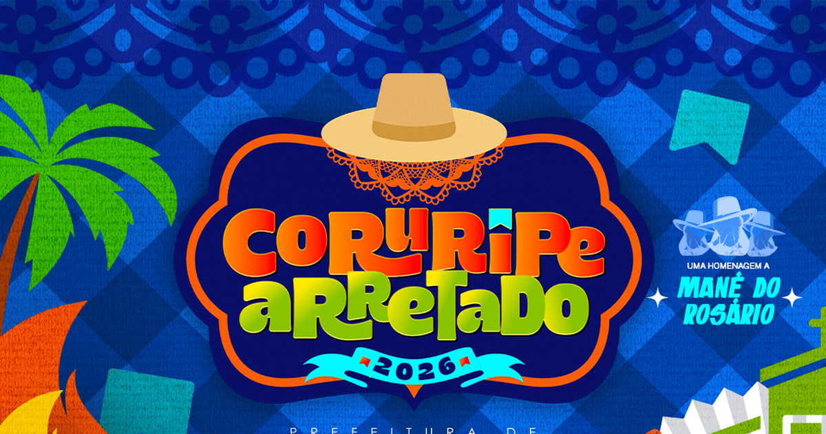 Coruripe anuncia atrações oficiais do Coruripe Arretado 2026 com a primeira Drilha de Alagoas