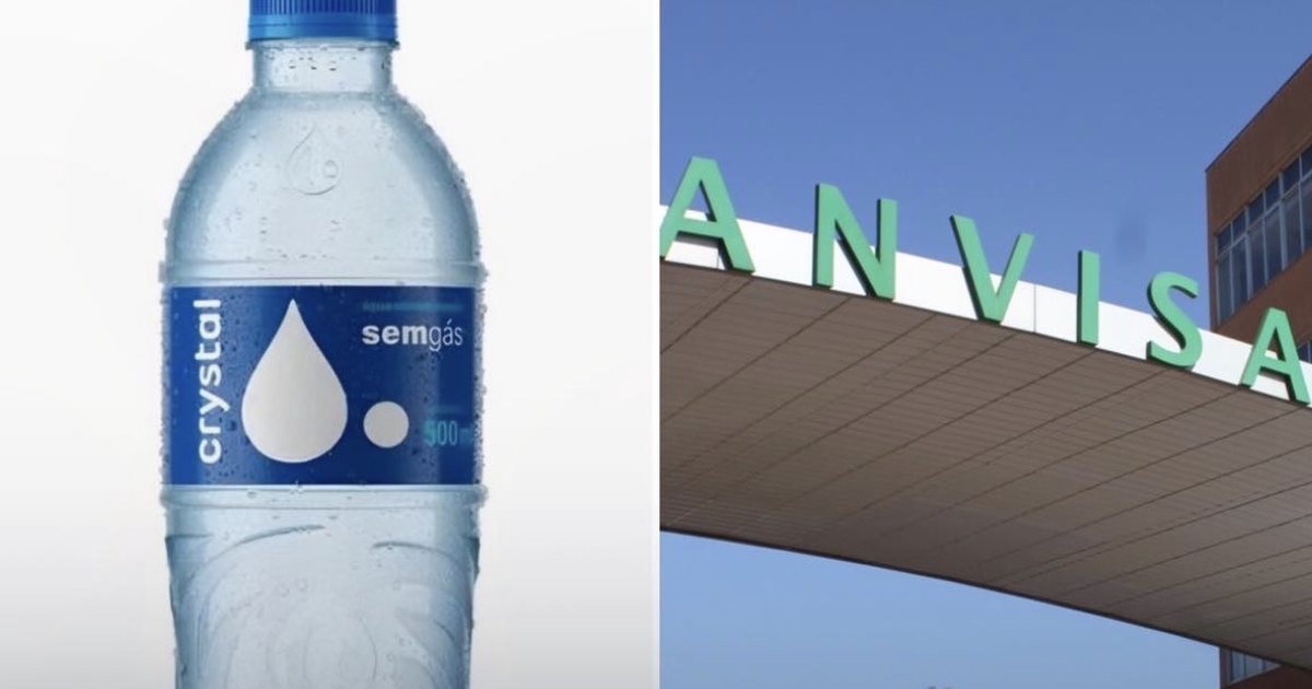 Anvisa manda recolher lote de água Crystal após bactéria ser identificada