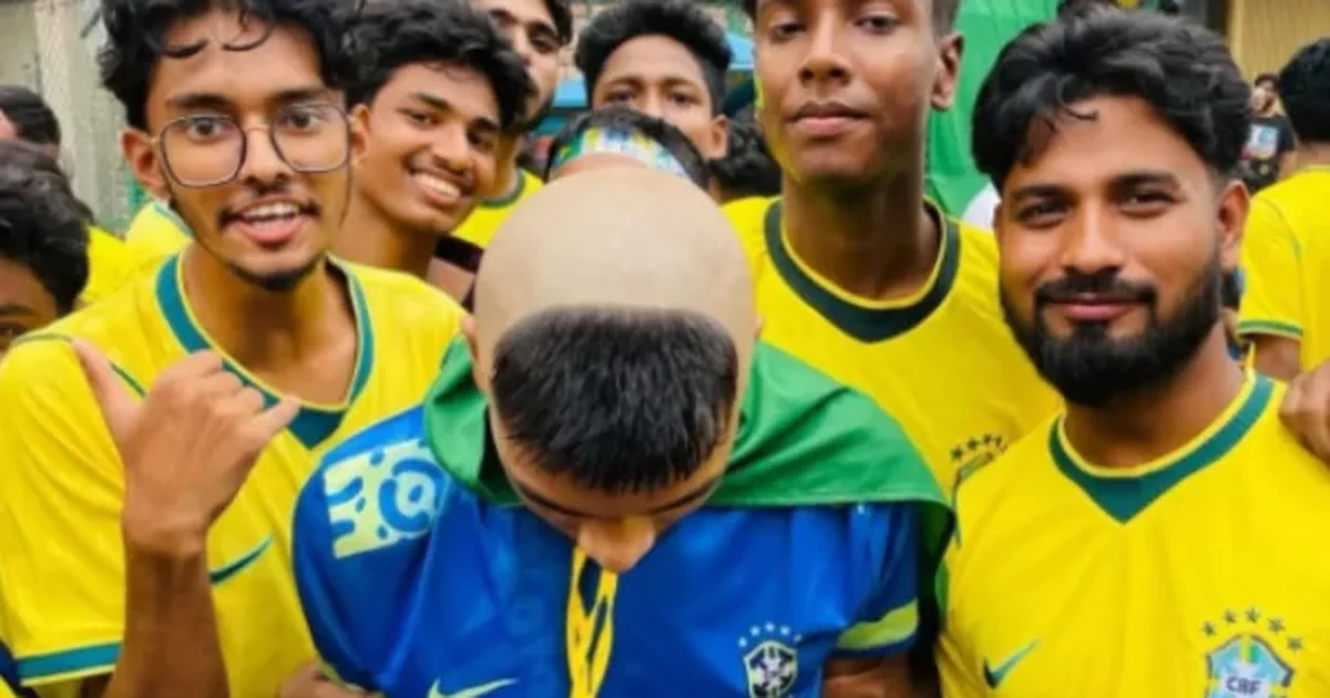 Torcida de Bangladesh faz festa após classificação do Brasil contra o Japão