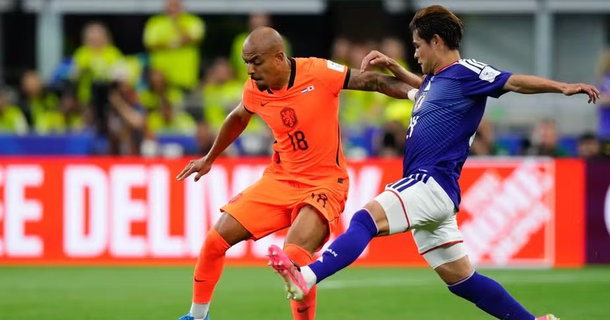Que jogaço! Japão e Holanda empatam em 2 a 2 em jogo da primeira rodada