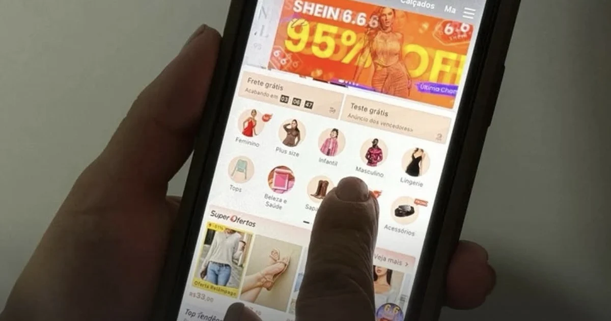 Brasileiros gastam R$ 356 milhões por dia em plataformas de vendas asiáticas, como TikTok e Shopee