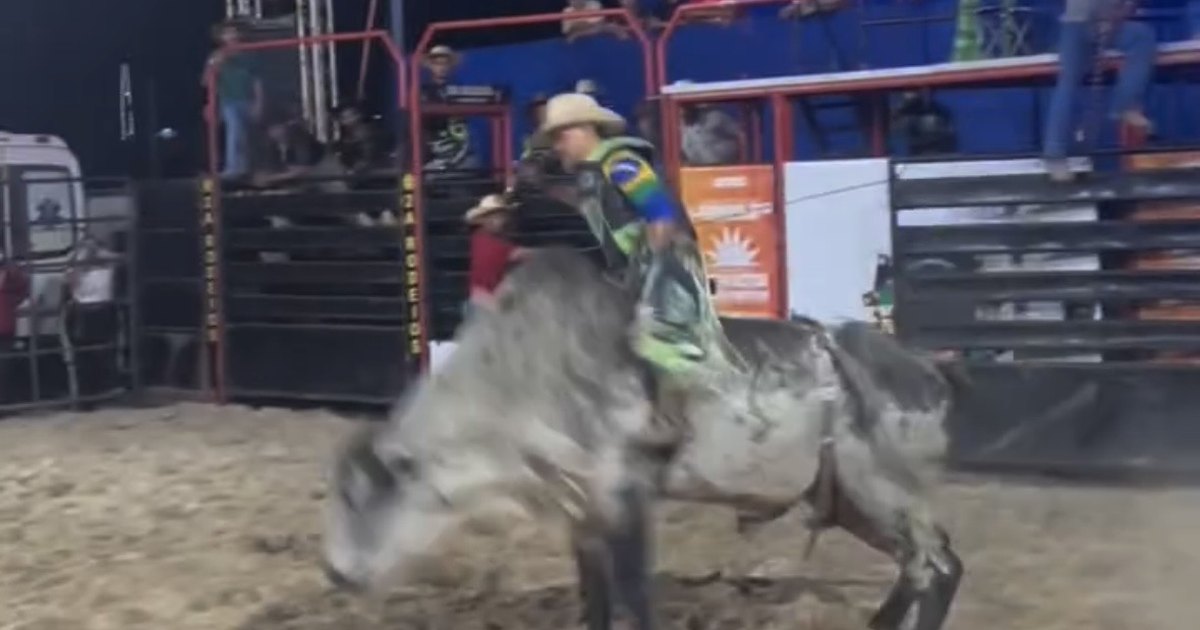 Peão protagoniza recuperação impressionante e vence prova de rodeio no Pará