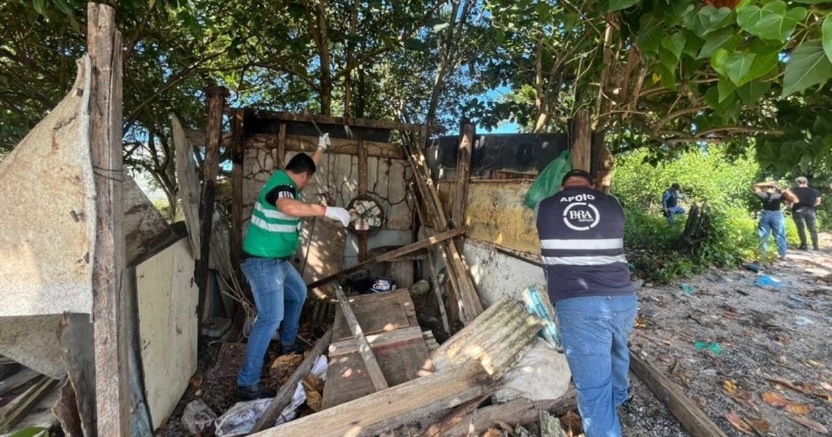 Operação no Vergel termina com troca de tiros e demolição de barracos usados pelo tráfico