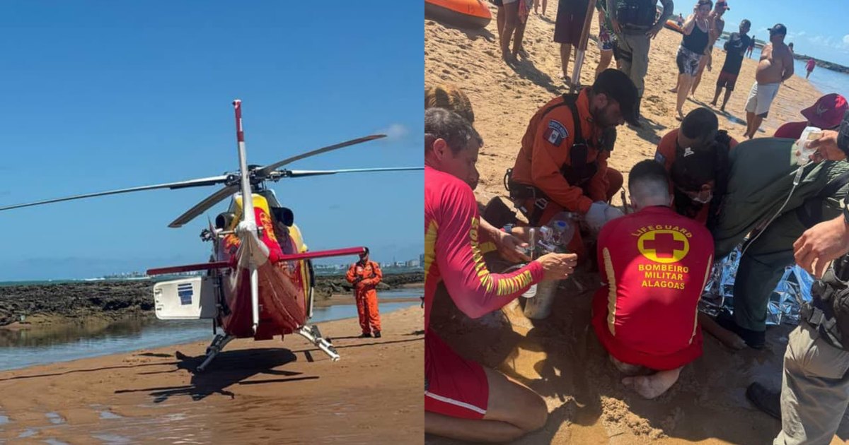 Mulher passa mal, recebe atendimento, mas morre na Praia da Sereia