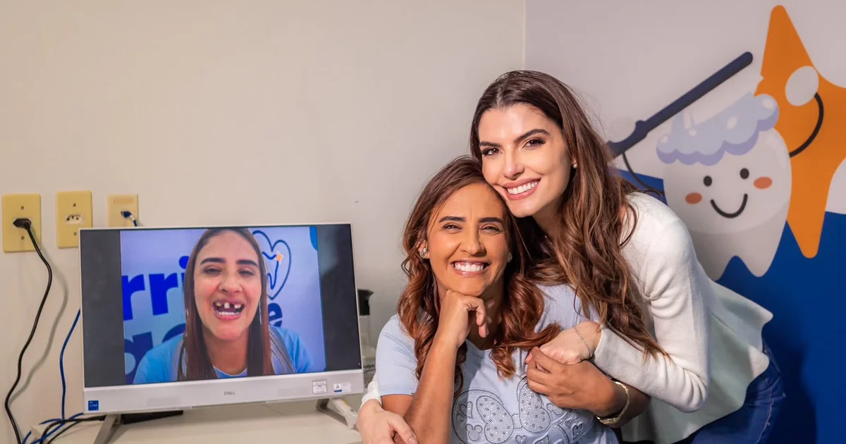 Marina JHC celebra transformação de paciente atendida pelo Sorriso da Gente