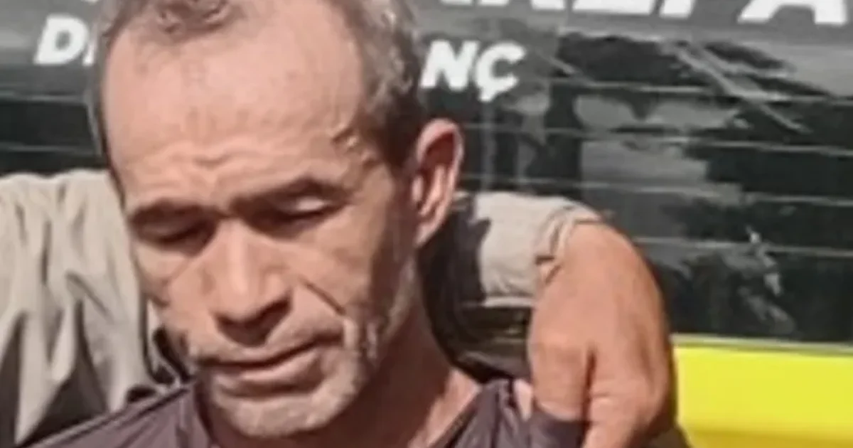 Veja momento que suspeito de matar criança de 6 anos é achado por equipe de segurança