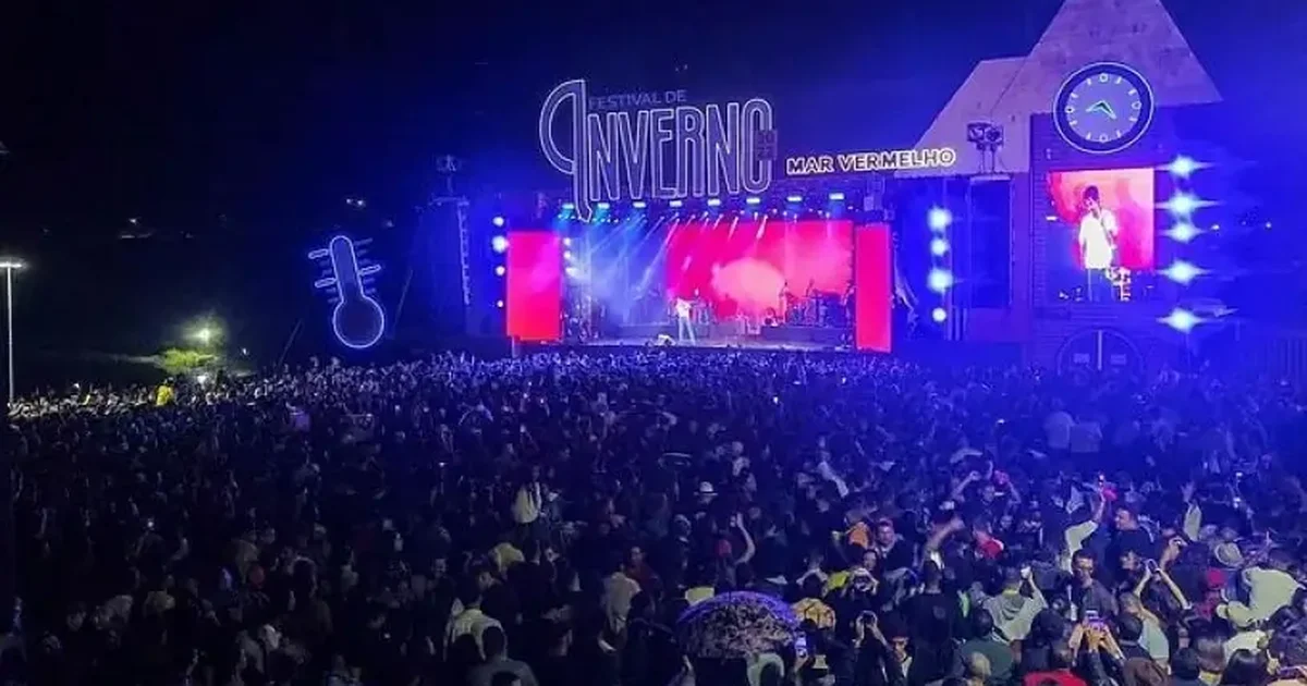 Prefeitura divulga programação oficial do Festival de Inverno de Mar Vermelho com João Gomes e Daniel entre as atrações