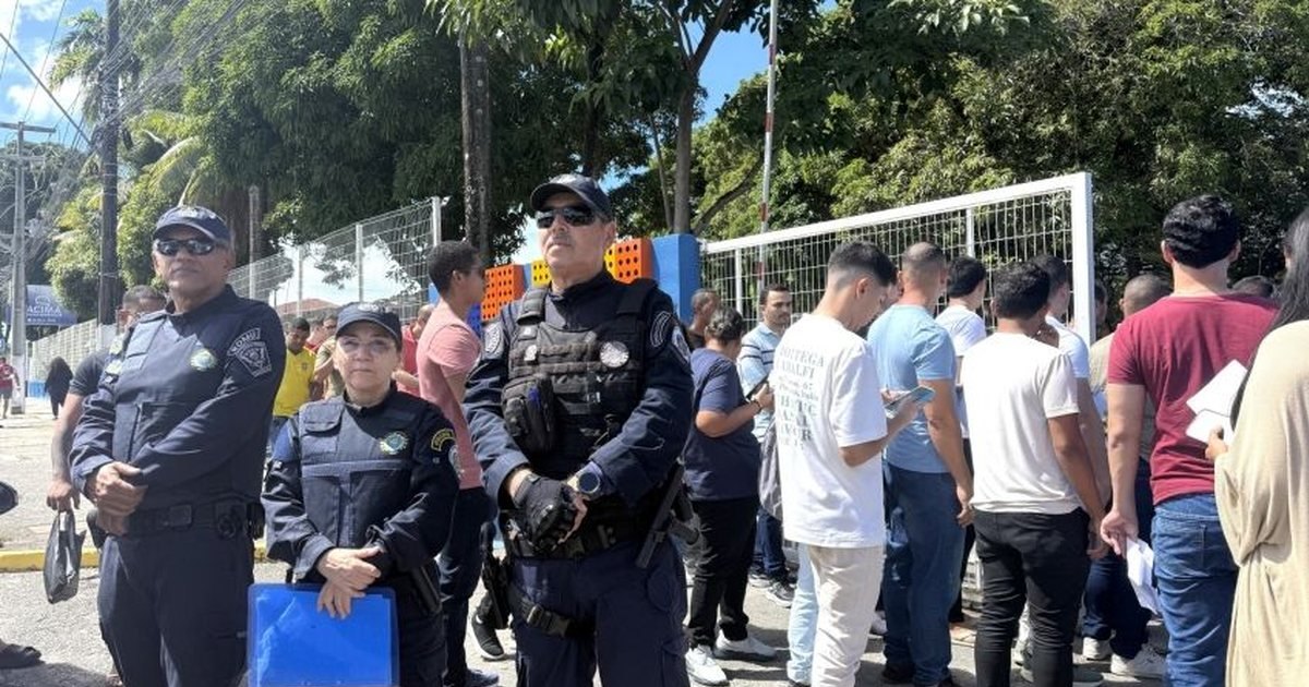 Concurso da Guarda Municipal de Maceió reúne quase 15 mil candidatos neste domingo