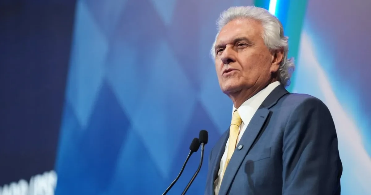 “Comigo bandido não se cria, PT não se cria”, dispara Ronaldo Caiado durante convenção do PSD