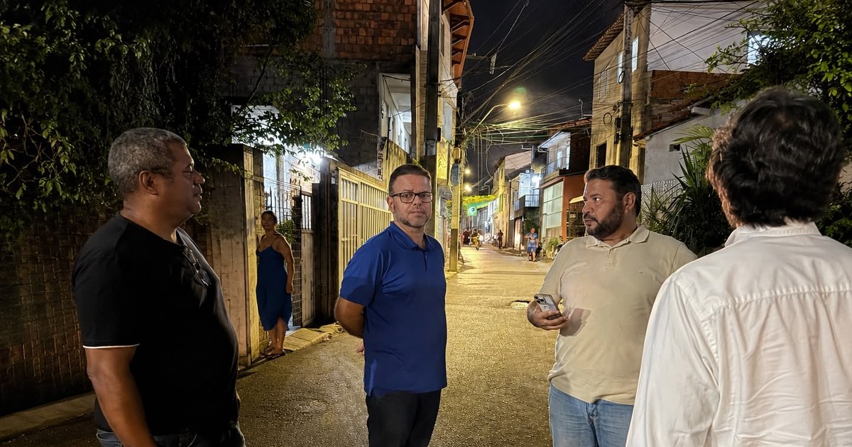 Léo Loureiro acompanha demandas da Grota do Cigano e reforça pedido por mais iluminação e segurança