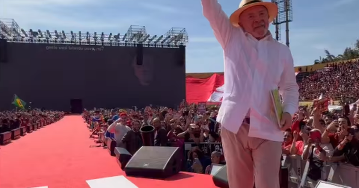 Lula inicia campanha à reeleição com ato na Vila Euclides, local que marcou sua trajetória sindical