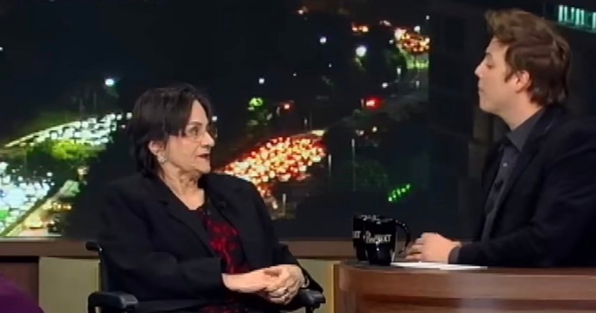 Maria da Penha relembrou agressões sofridas pelo ex-marido em entrevista a Porchat