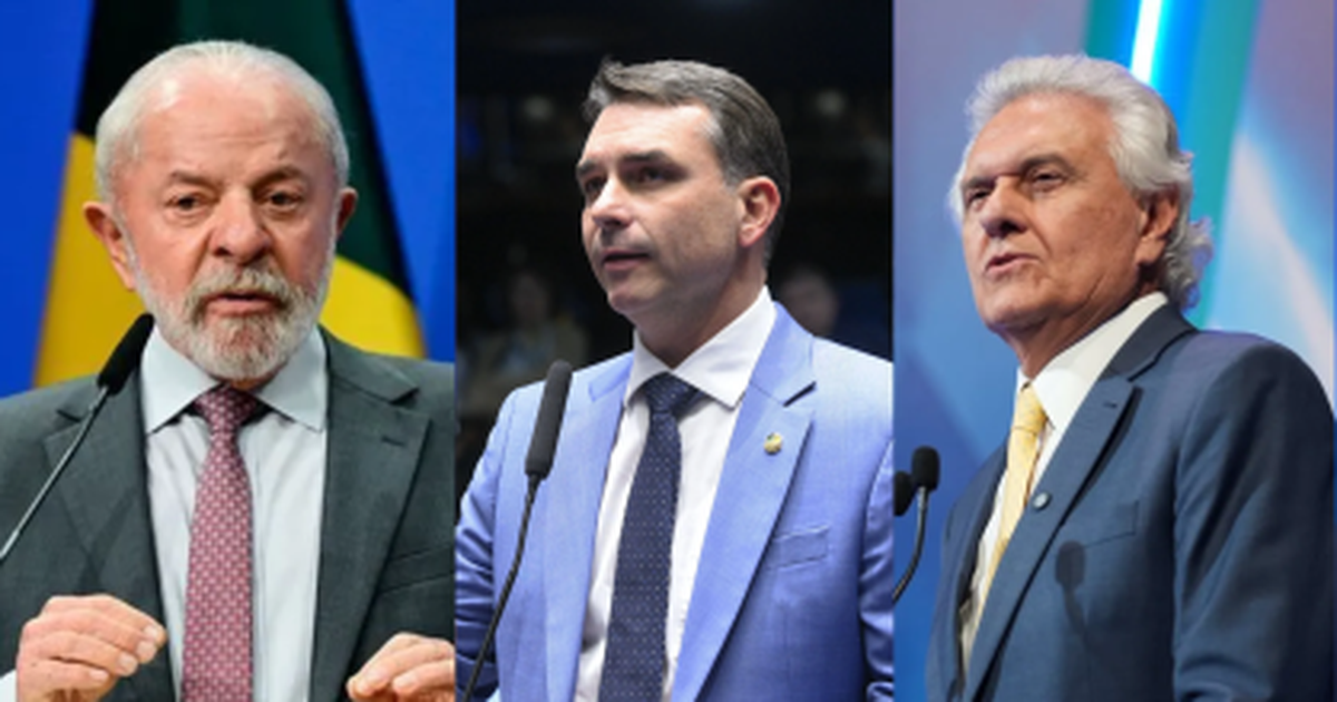 Nexus/BTG: Lula empata tecnicamente com Flávio Bolsonaro e Caiado em cenários de 2º turno