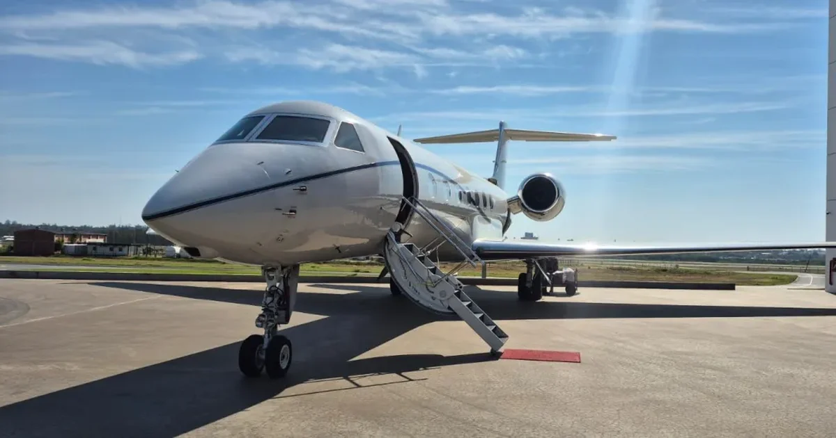 PF localiza e apreende avião de Vorcaro no Paraguai avaliado em R$ 120 mi