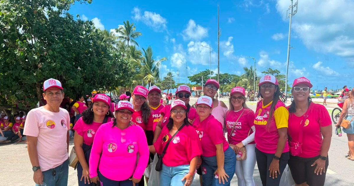 Tereza Nelma reúne apoiadores em Maceió no início da campanha eleitoral