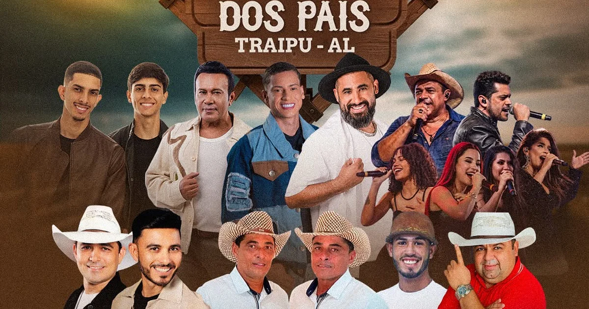 Cavalgada dos Pais 2026: Maninho Vaqueiro e Raí Saia Rodada substituem Zé Vaqueiro; evento acontece neste domingo em Traipu
