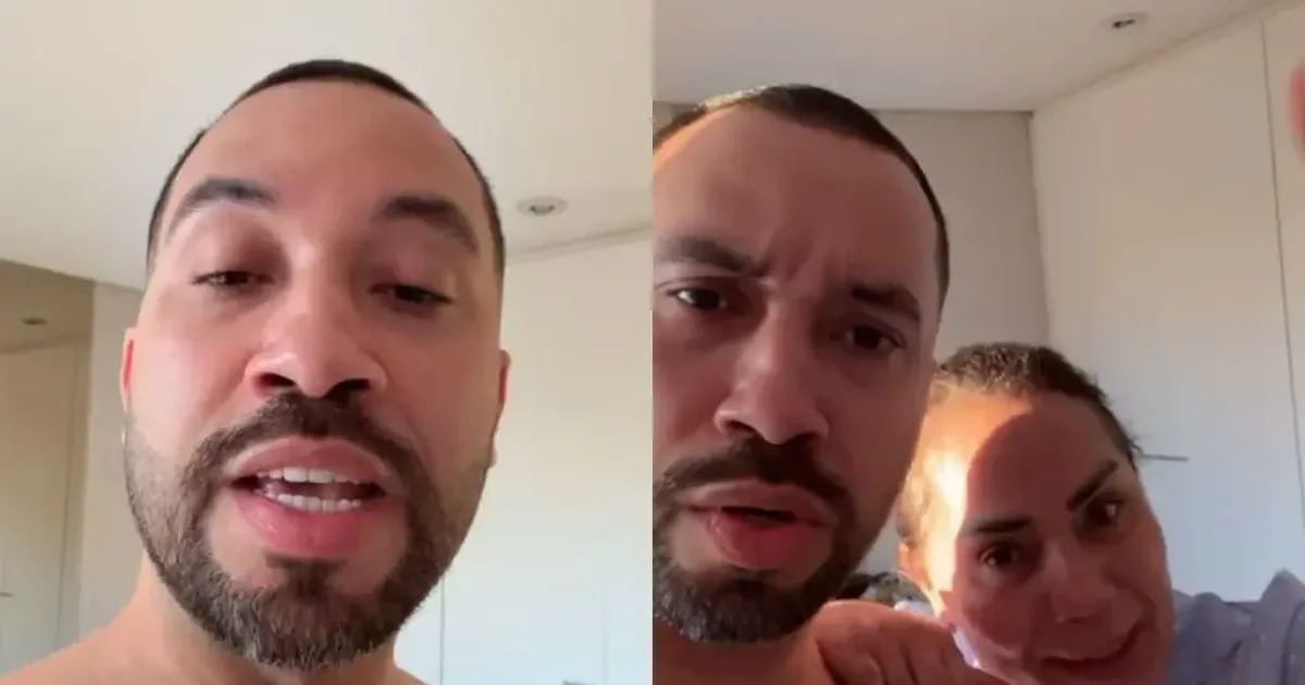 Gil do Vigor se revolta após mãe ser esnobada em loja e diz que vai “constranger” funcionária