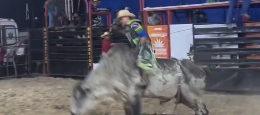 Peão protagoniza recuperação impressionante e vence prova de rodeio no Pará