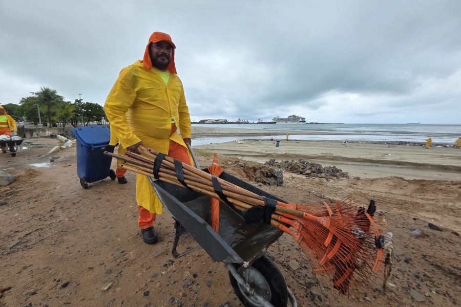 Quarta ecobarreira é instalada e aumenta suporte ao renasce salgadinho