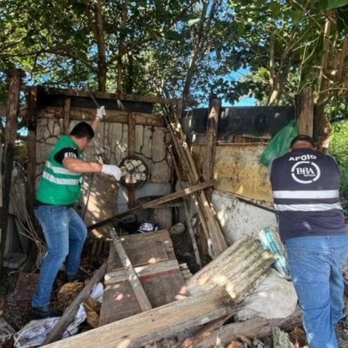 Operação no Vergel termina com troca de tiros e demolição de barracos usados pelo tráfico