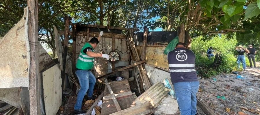 Operação no Vergel termina com troca de tiros e demolição de barracos usados pelo tráfico