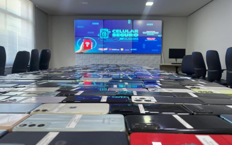 Alagoas recupera 2,4 mil aparelhos furtados em um ano: saiba como resgatar o seu