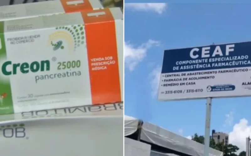 Falta de medicamento na rede estadual preocupa pacientes que dependem do Creon em Alagoas