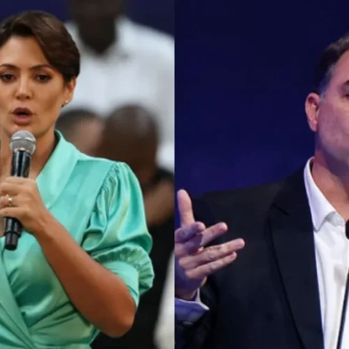 Michelle Bolsonaro não participará de convenção que oficializará candidatura de Flávio Bolsonaro