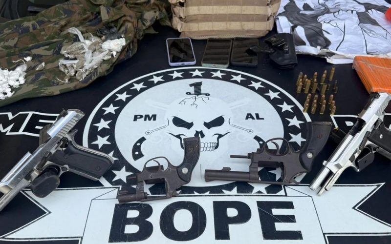 Quatro homens morrem após confronto com o Bope durante operação em Maceió