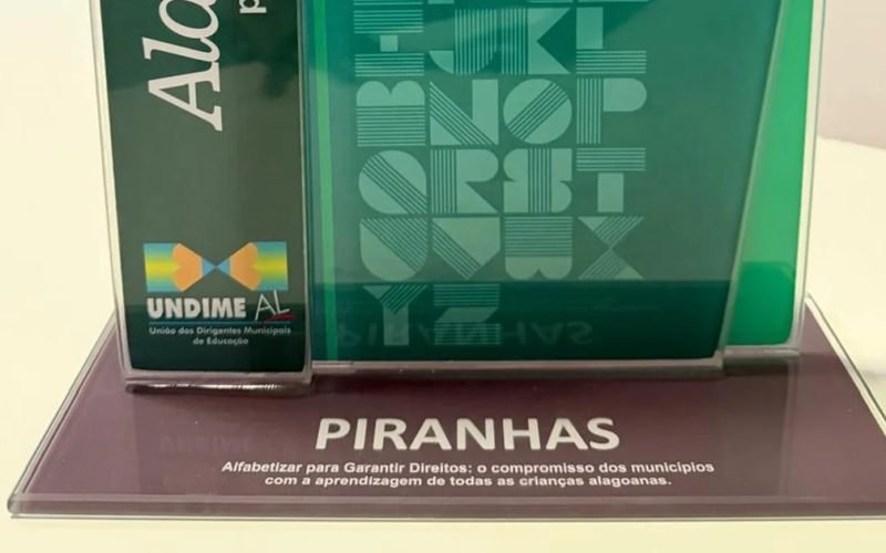 Educação de Piranhas conquista Prêmio Município Alfabetizador 2025