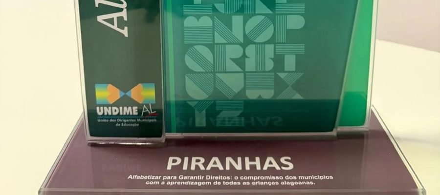 Educação de Piranhas conquista Prêmio Município Alfabetizador 2025