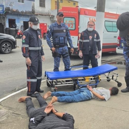 Guarda Municipal de Maceió impede assalto e prende dois homens na Serraria