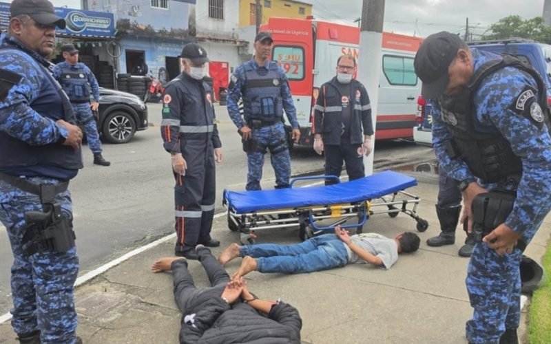 Guarda Municipal de Maceió impede assalto e prende dois homens na Serraria